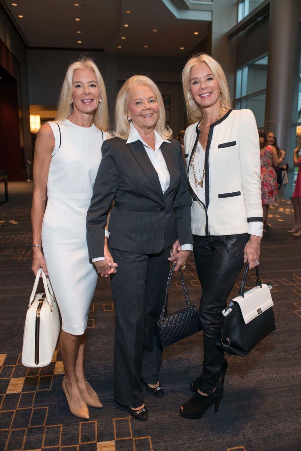 Crime Stoppers luncheon, 6/16 Tama Lundquist, Marge Lundquit, Tena Lundquist Faust