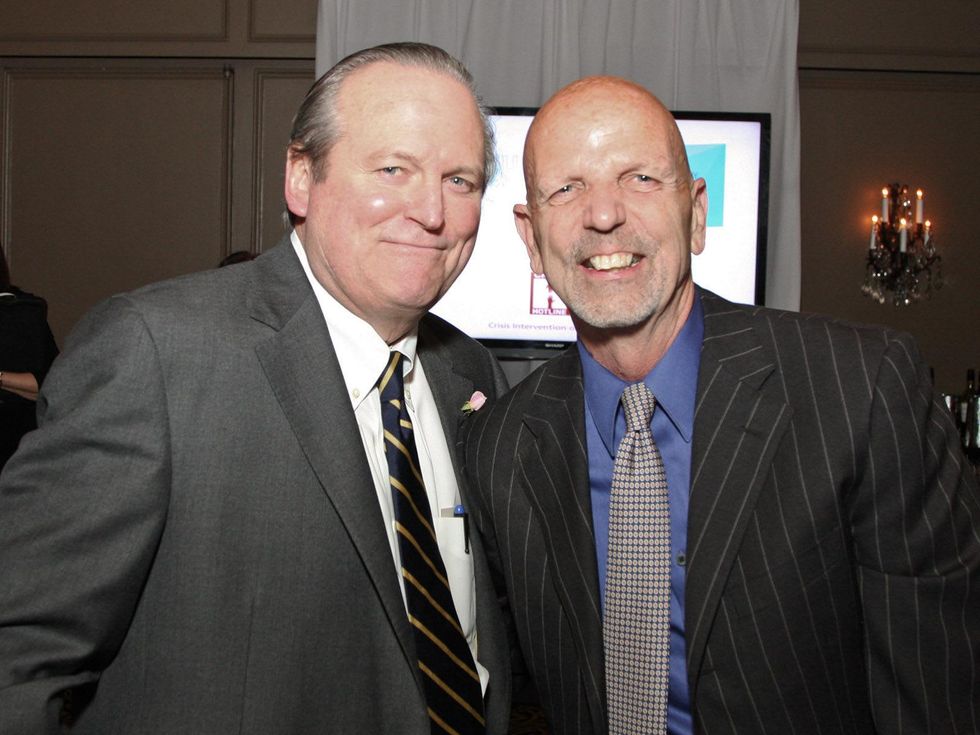 Crisis Hotline dinner April 2013 Pat Oxford and Clifford Pugh