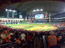 Houston Astros - The sky was a bit ominous outside of Minute Maid