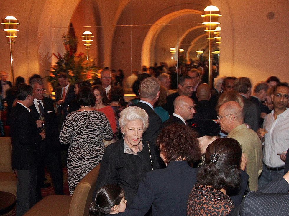 Crowd at the Da Camera Opening Night party October 2013