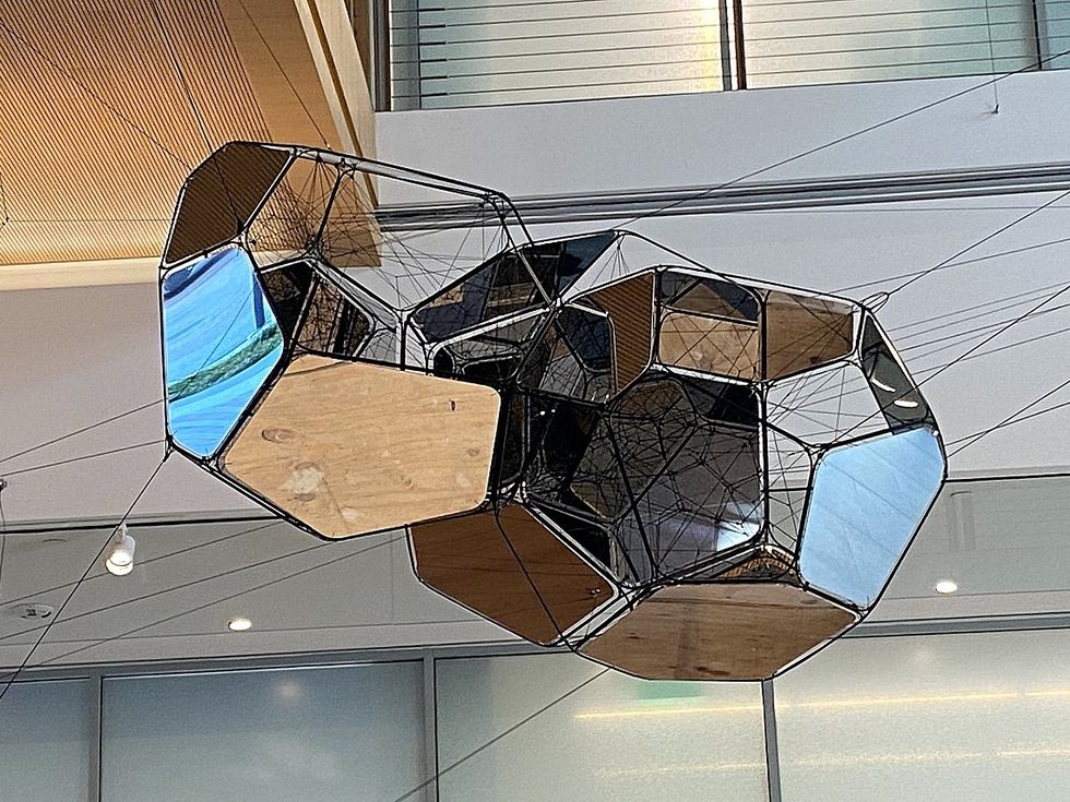 Crux Australis 68.00 by Tom\u00e1s Saraceno Rice University O'Connor building