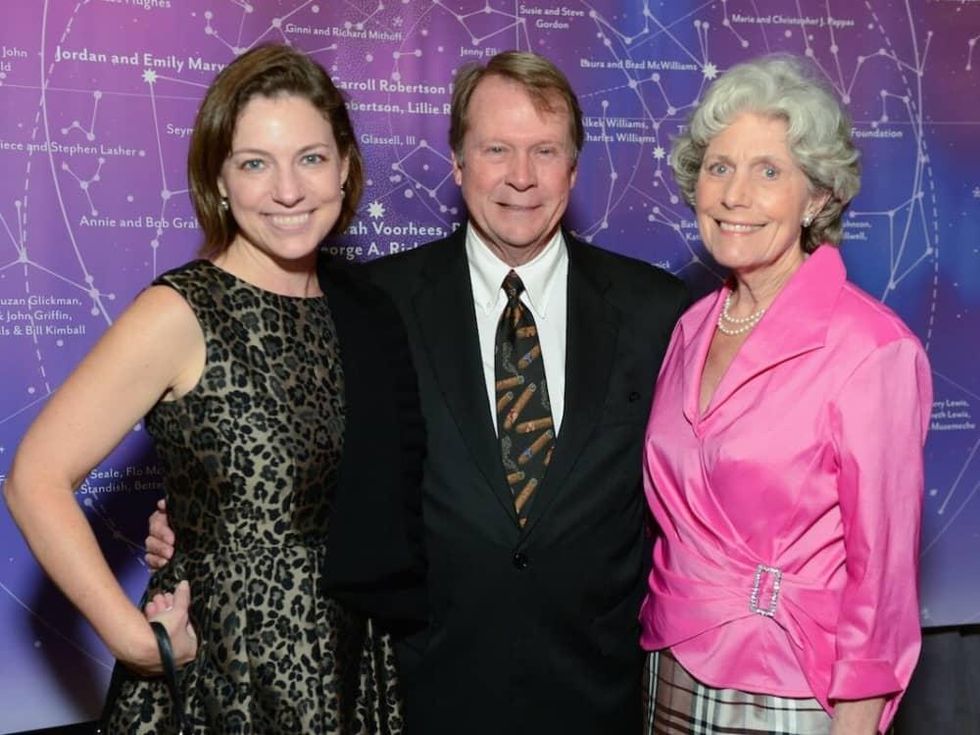 Cullen Geiselman, Steave Pearce, Beth Robertson at UTHealth Constellation Gala
