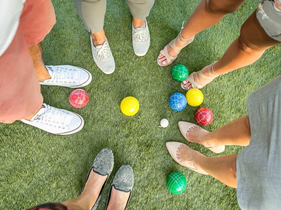CultureMap Country Club Social bocce ball