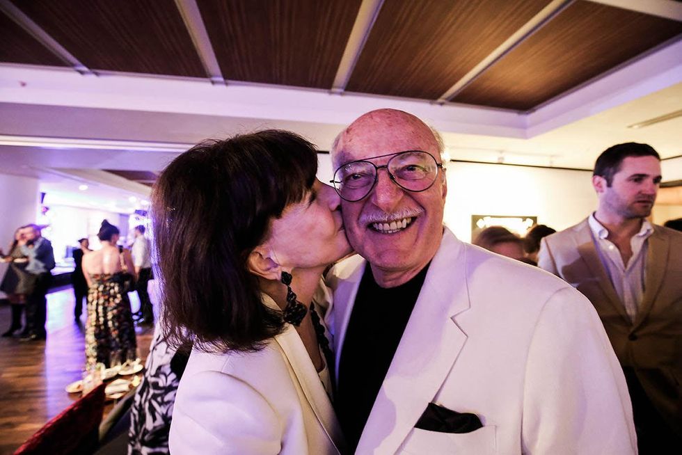 CultureMap fifth anniversary by F. Carter Smith October 2014 Shelby kissing Shafik