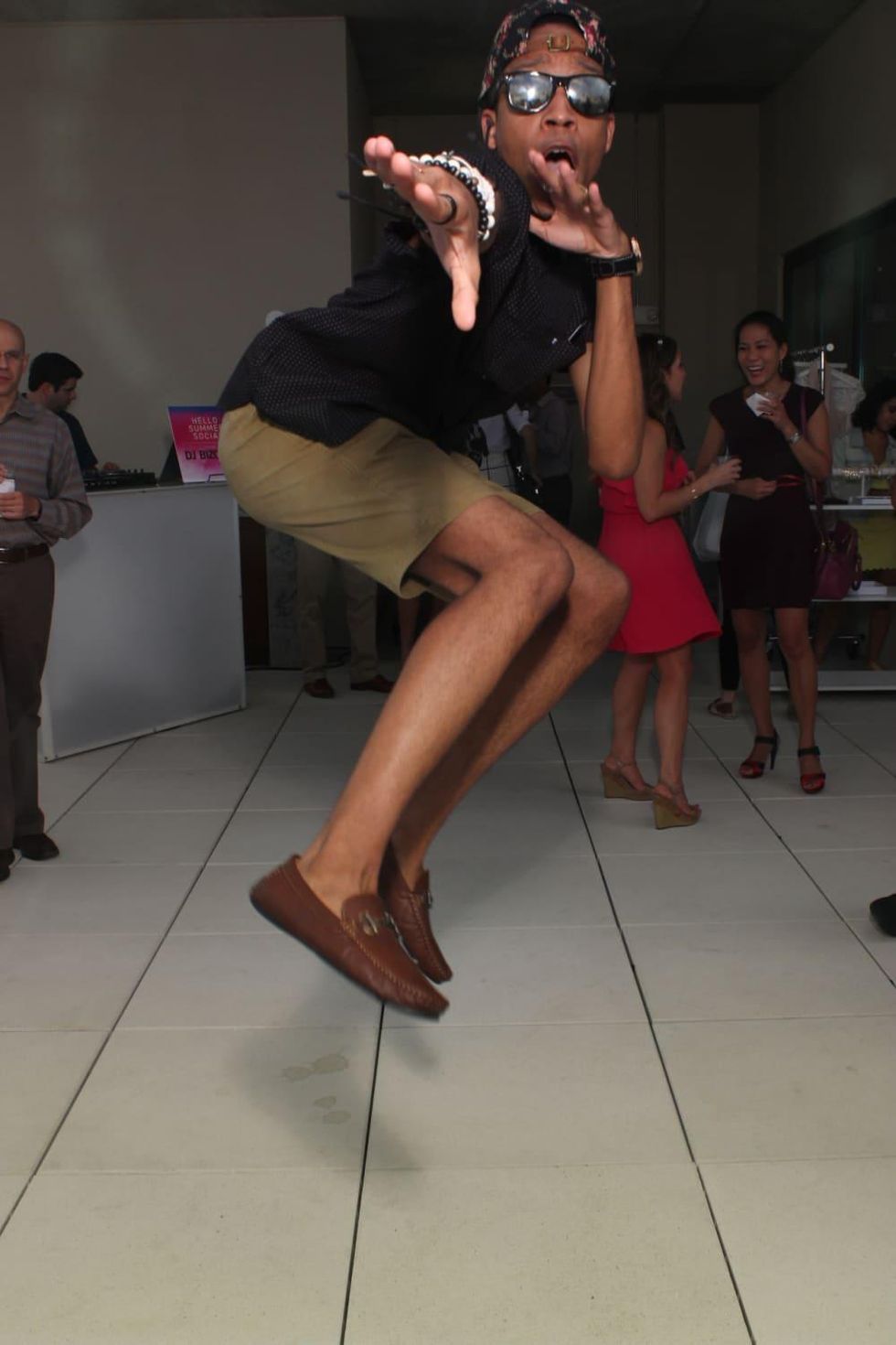 CultureMap Social at Lucky Shot Magic Mirror photo booth