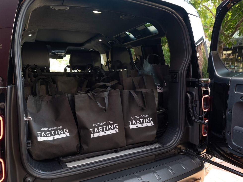 CultureMap Tasting Table B.B. Italia Land Rover Southwest