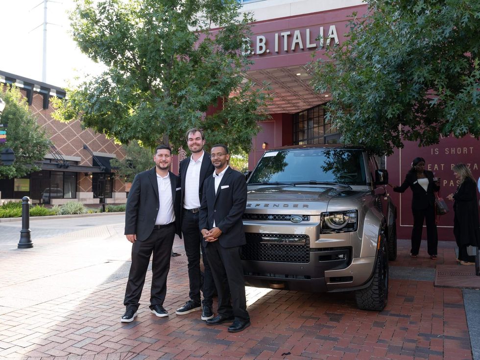 CultureMap Tasting Table B.B. Italia Land Rover Southwest