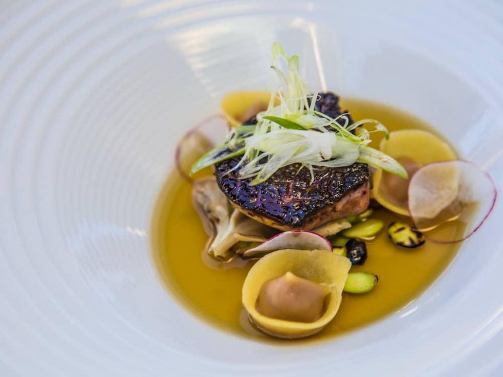 Cureight foie gras pho broth