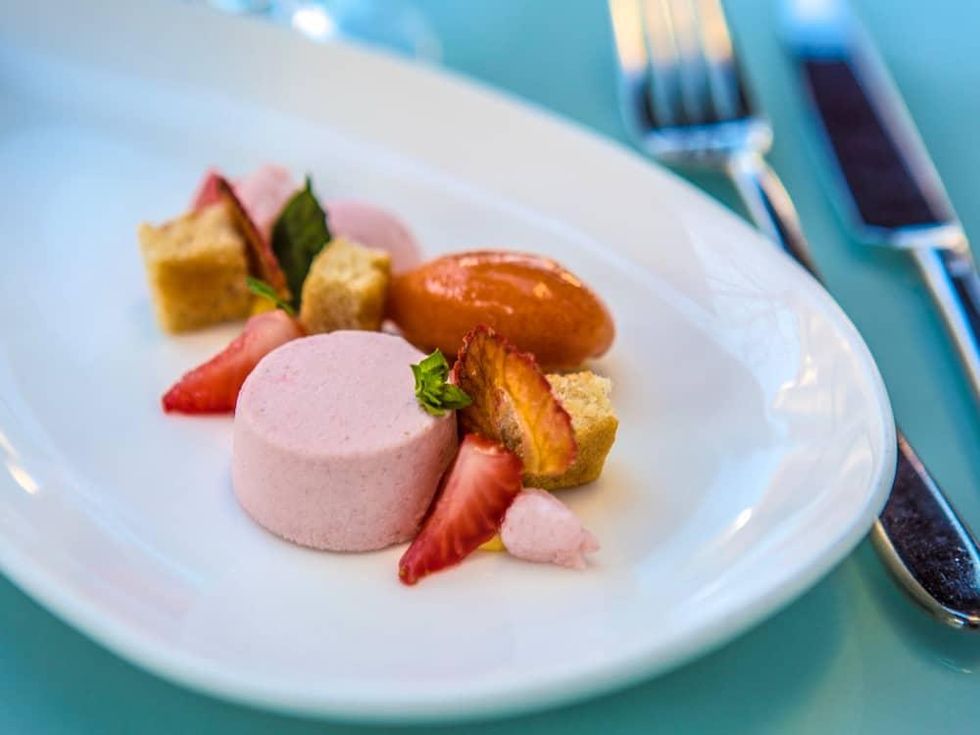 Cureight strawberry parfait