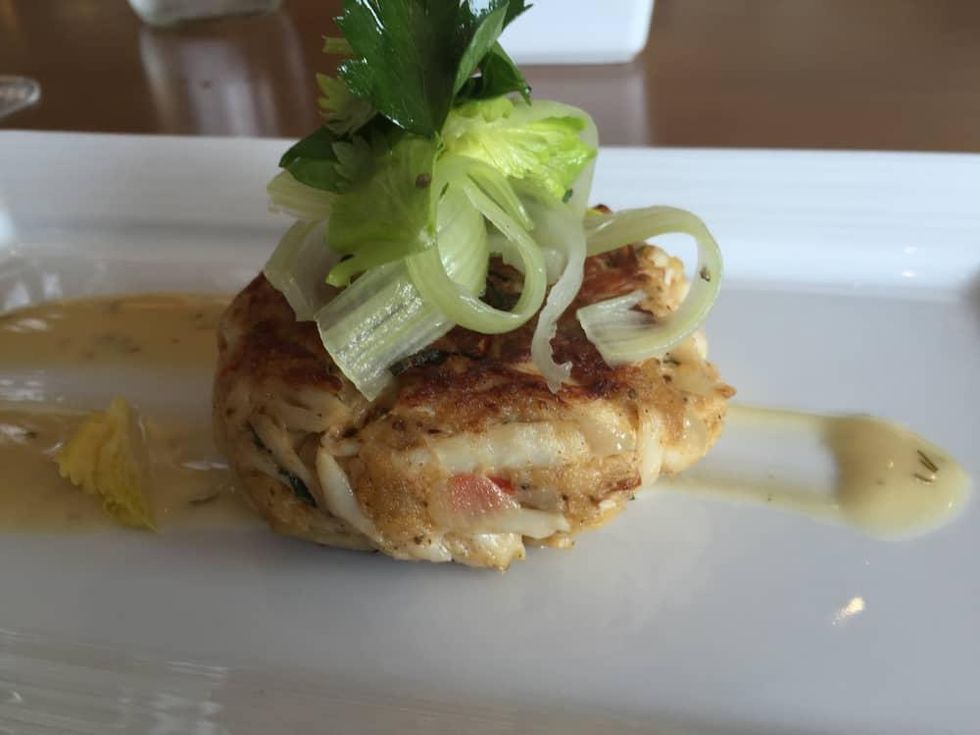Current The Woodlands Westin crab cake