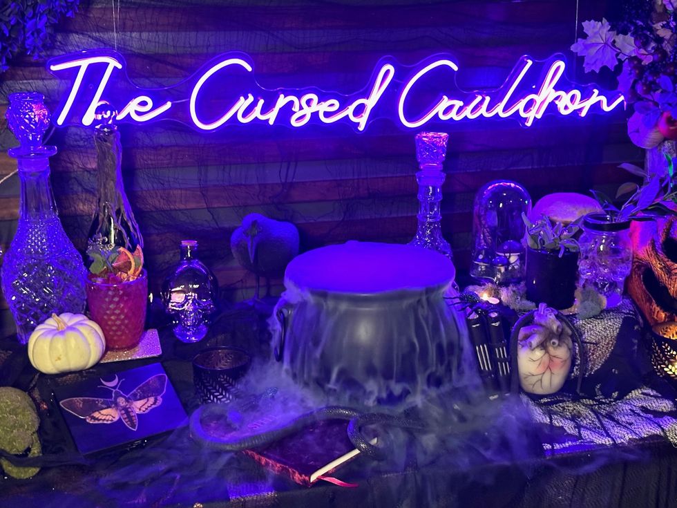 Cursed Cauldron cocktails