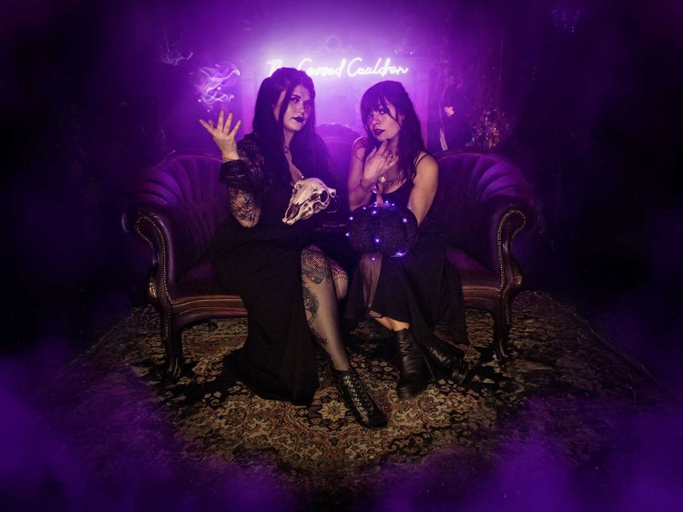 Cursed Cauldron halloween bar pop-up