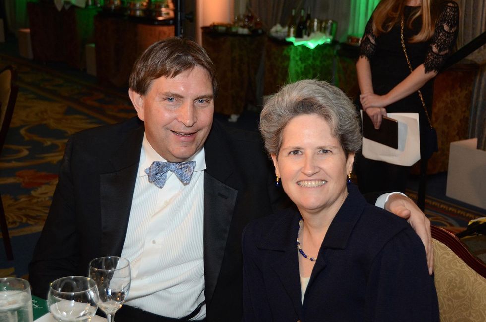 Curtis Huff and Lori Gallagher at the Irish Gala November 2014