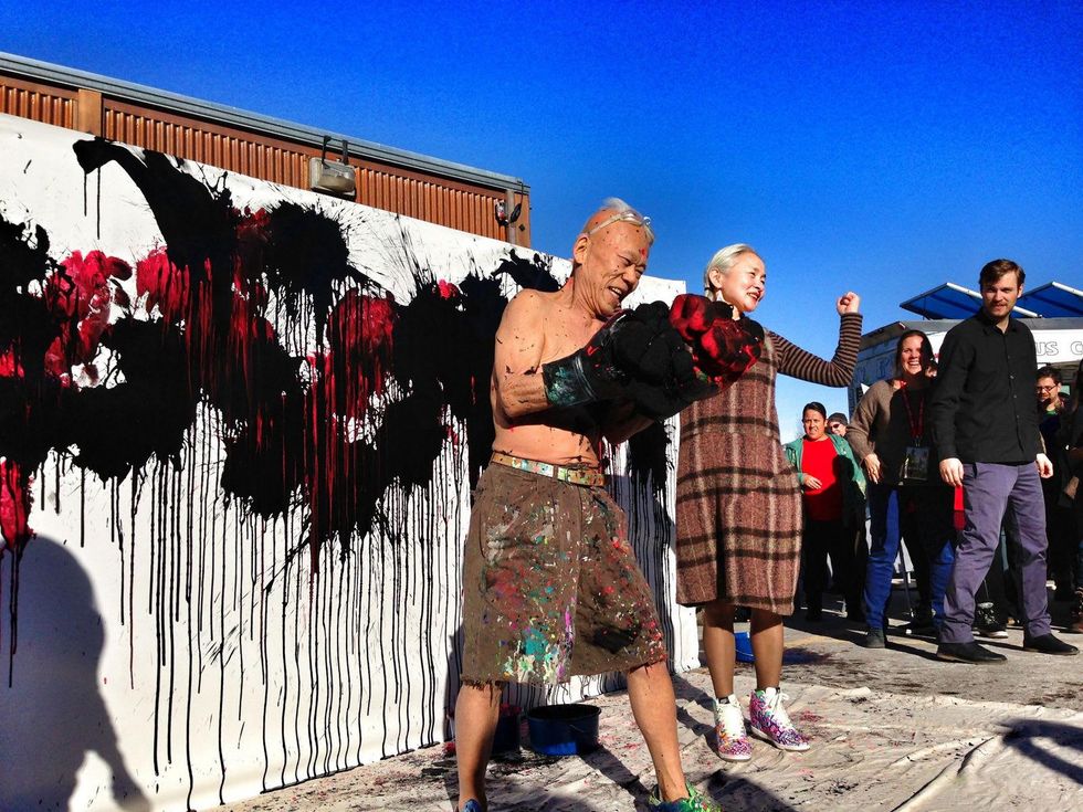 Cutie and the Boxer Ushio, Noriko and Zach