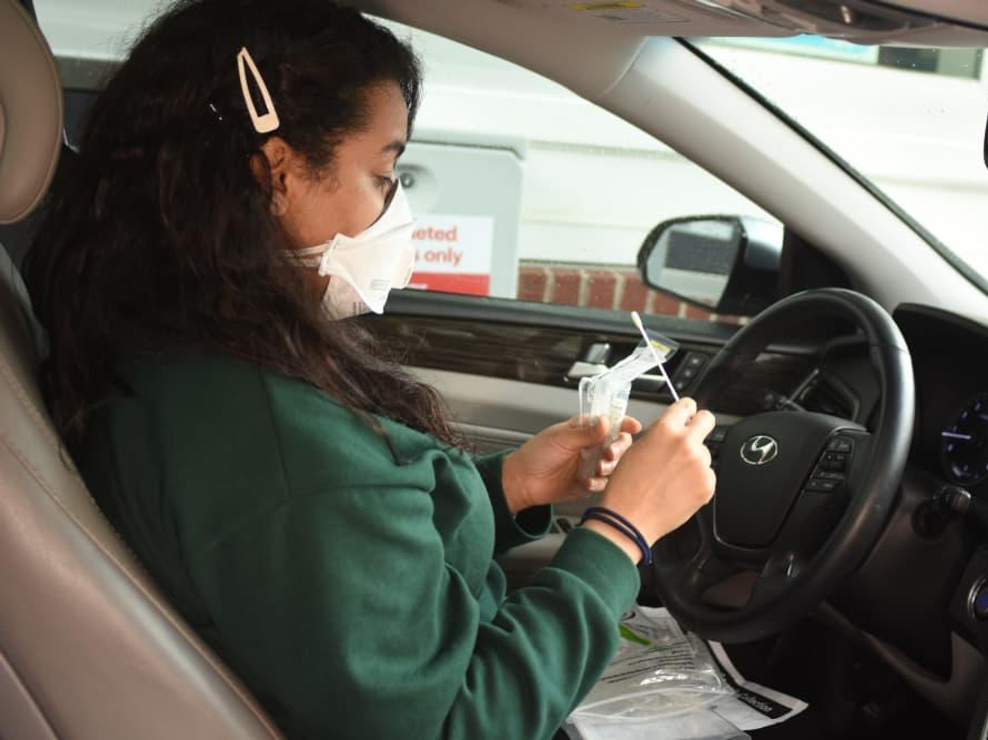 CVS self-swab COVID-19 test