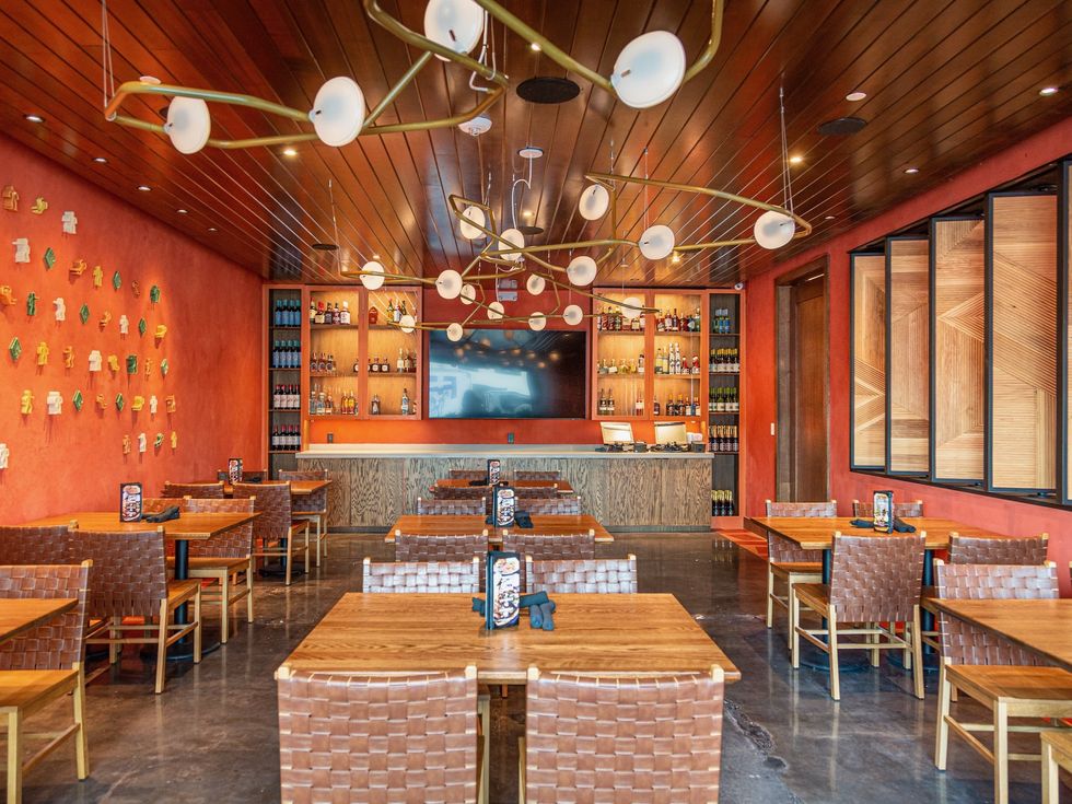 Cyclone Anaya's River Oaks dining room