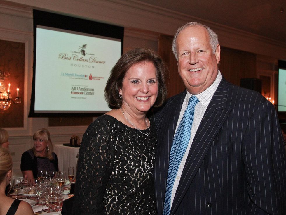 Cyndi and Steve Ford at the Best Cellars dinner.
