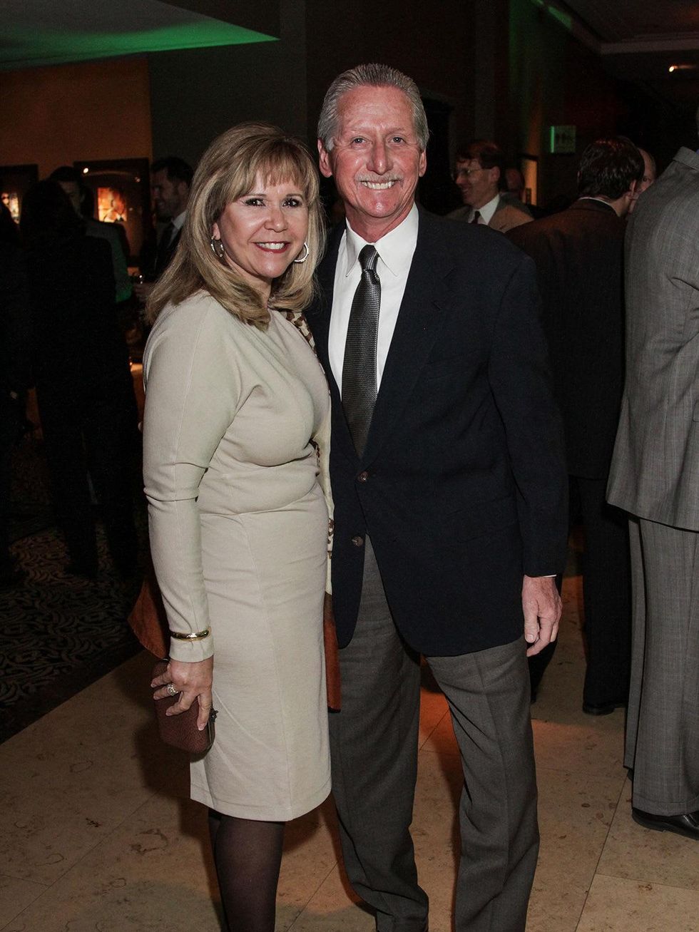 Cyndy and Thomas Roberts at the Knowledge Arts Foundation dinner November 2013