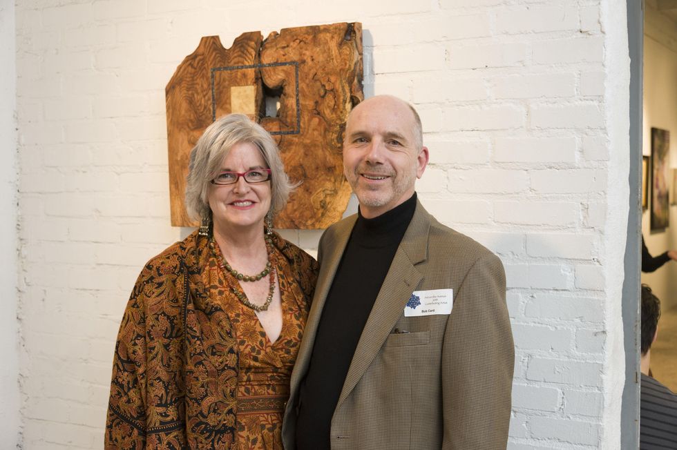 Cynthia and Bob Carr at Art on the Avenue November 2013