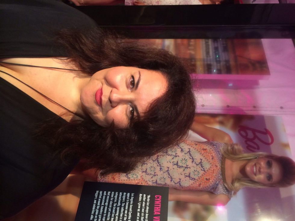 Cynthia Vincent and Barbie design