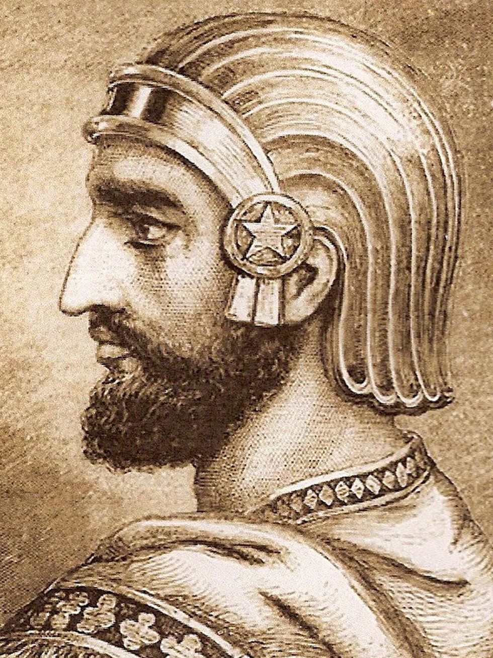 Cyrus the Great portrait