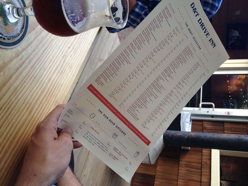 D&T Drive Inn ice house in the Heights