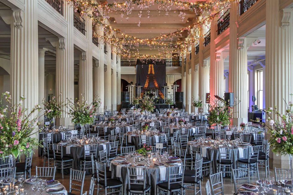 Da Camera Gala 2015 tables at The Corinthian