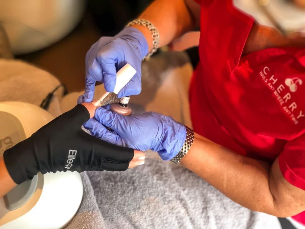 Dallas-based on-demand nail services app, Cherry