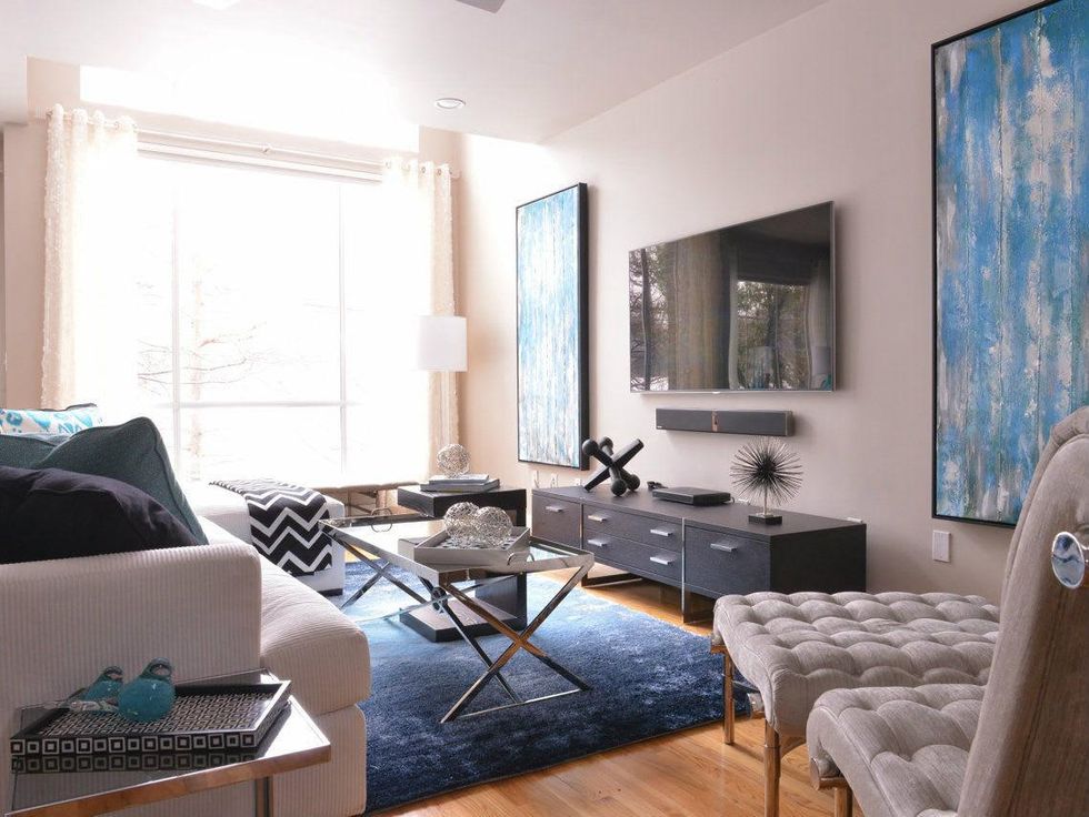 Dallas interior design goes gray in Oak Lawn