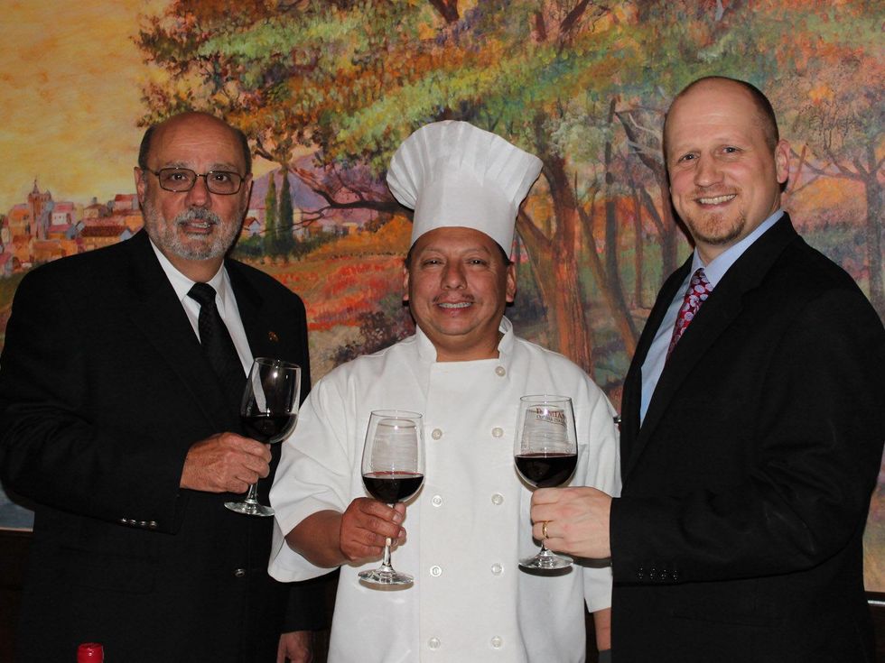 Damian's, February 2013, Bubba Butera, Chef Napoleon Palacios, Johnny Mandola