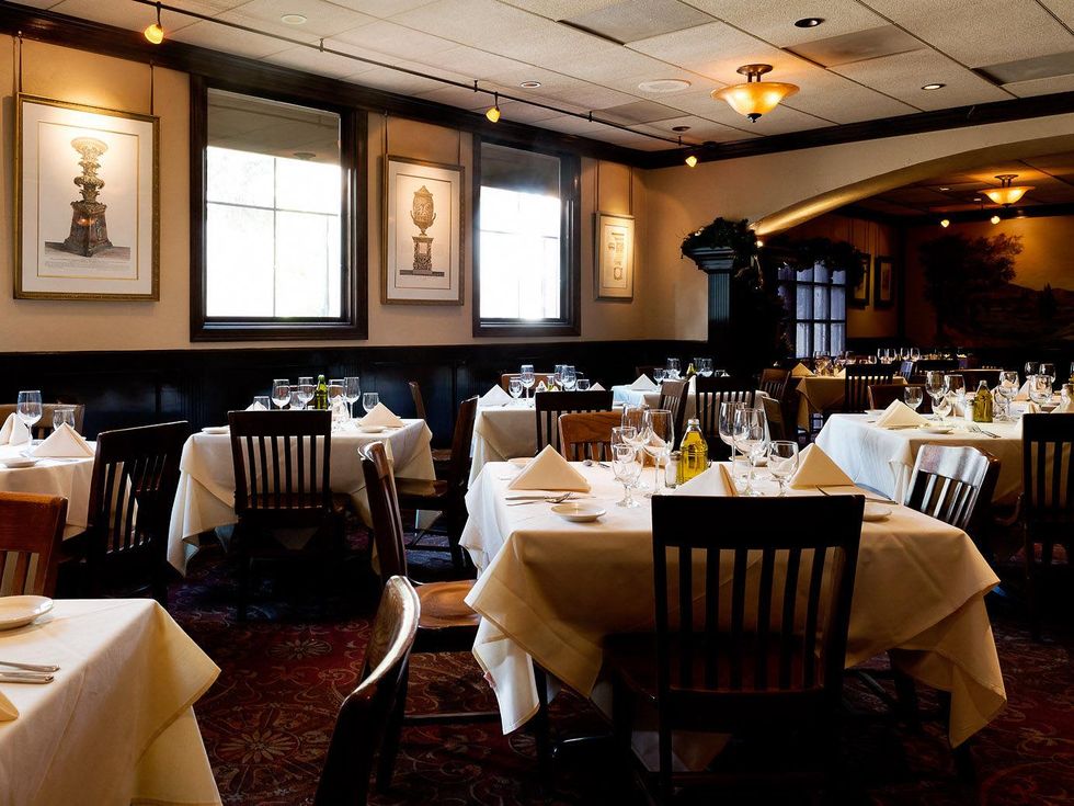 Damian's, February 2013, dining room