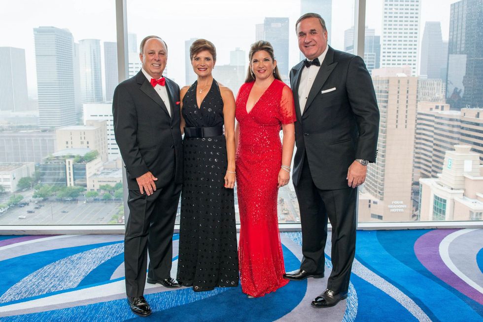 Dan and Lori Wolterman, from left, and Leticia and Steve Trauber at the Circle of Life Gala April 2015