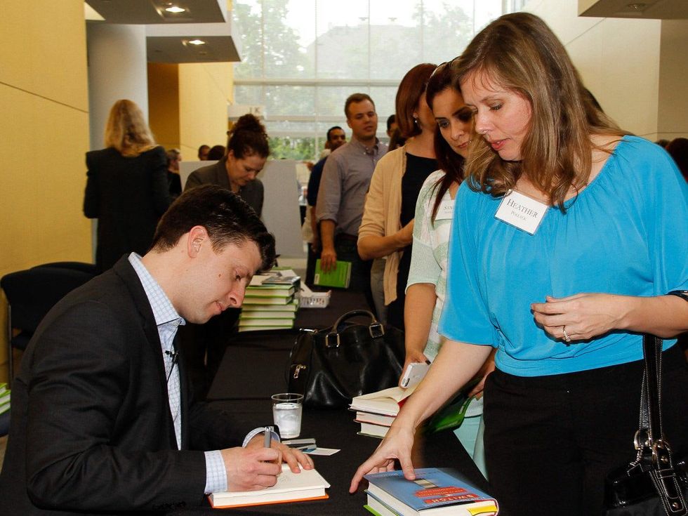 Dan Heath book signing