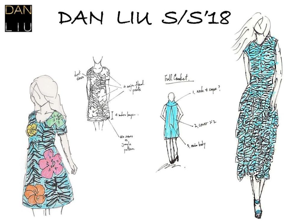 Dan Liu designer inspiration spring 2018
