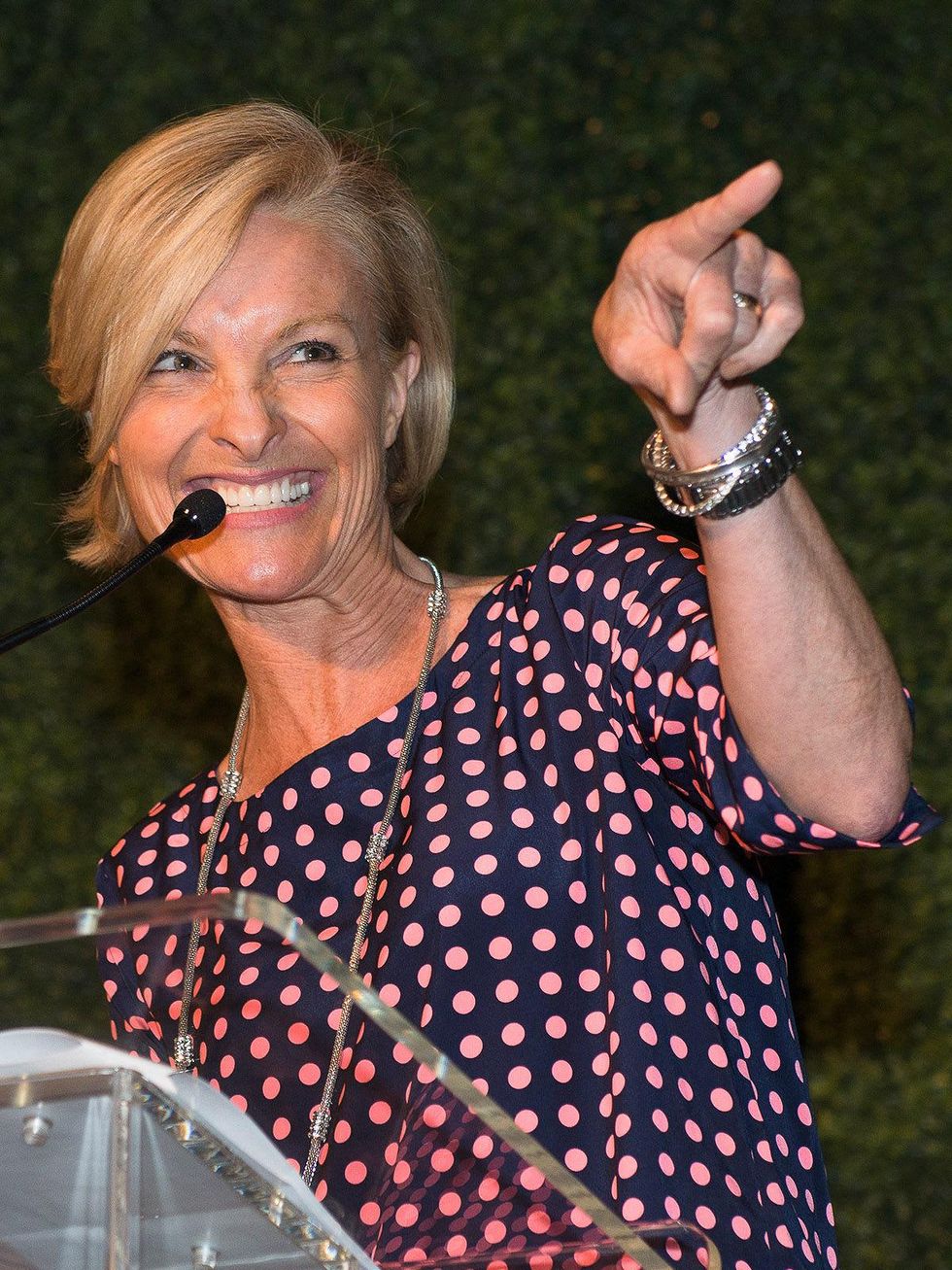 Dana Tyson at the In the Pink luncheon in The Woodlands October 2013