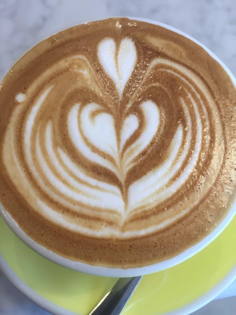 Dandelion cafe flat white