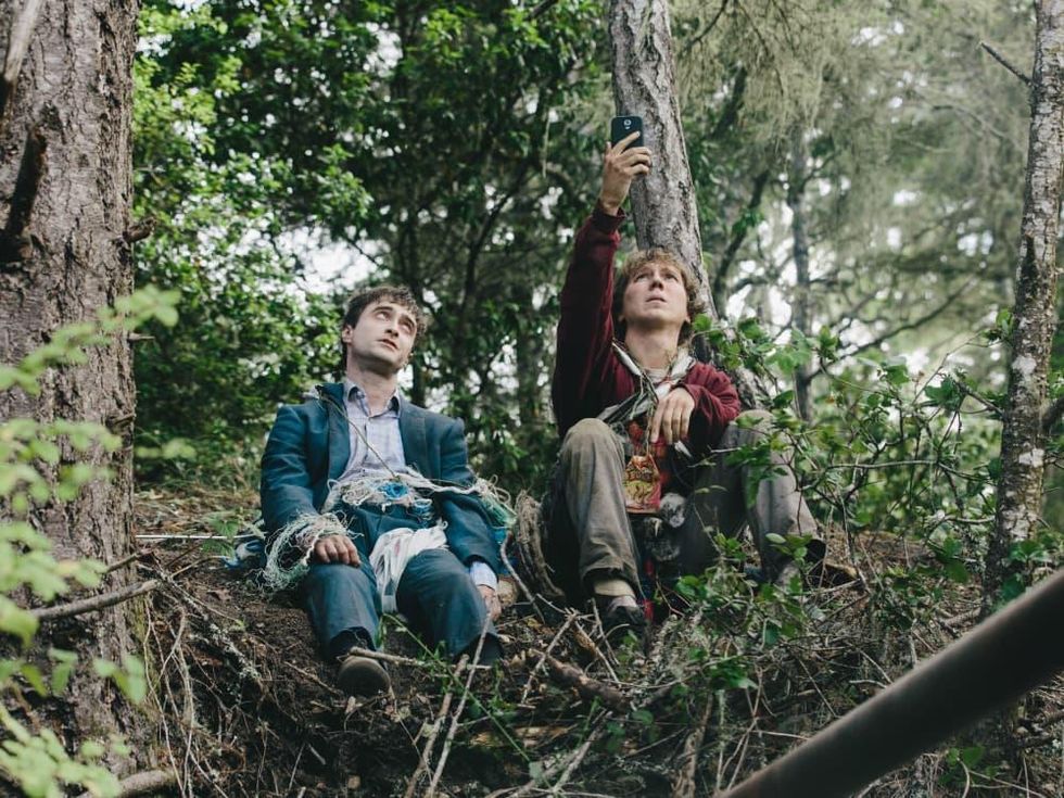 Daniel Radcliffe and Paul Dano in Swiss Army Man