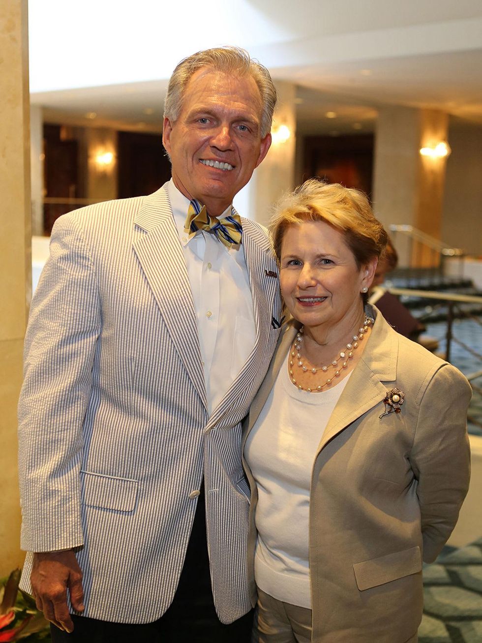 Danny and Kay Williamson at the LSU Foundation luncheon June 2014