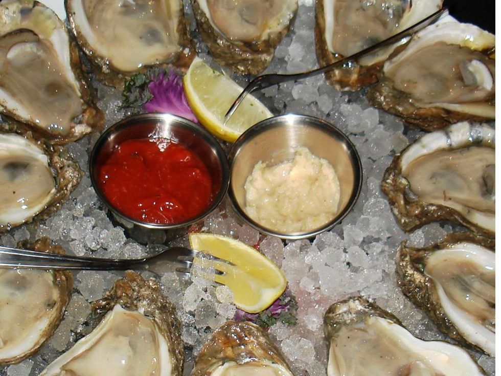 Danton's Gulf Coast Seafood Kitchen oysters on the half-shell