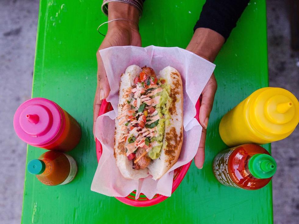 Dat Dog New Orleans hot dog