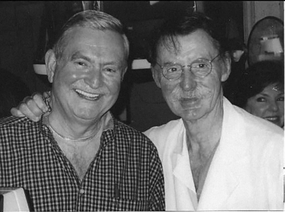 Dave Ward with Dr. James "Red" Duke