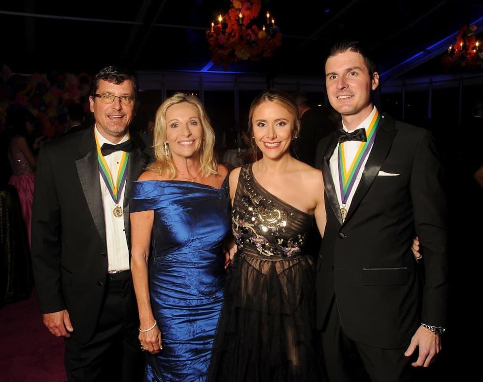 David and Allison Doyle, Jessica and Brian Burkhart