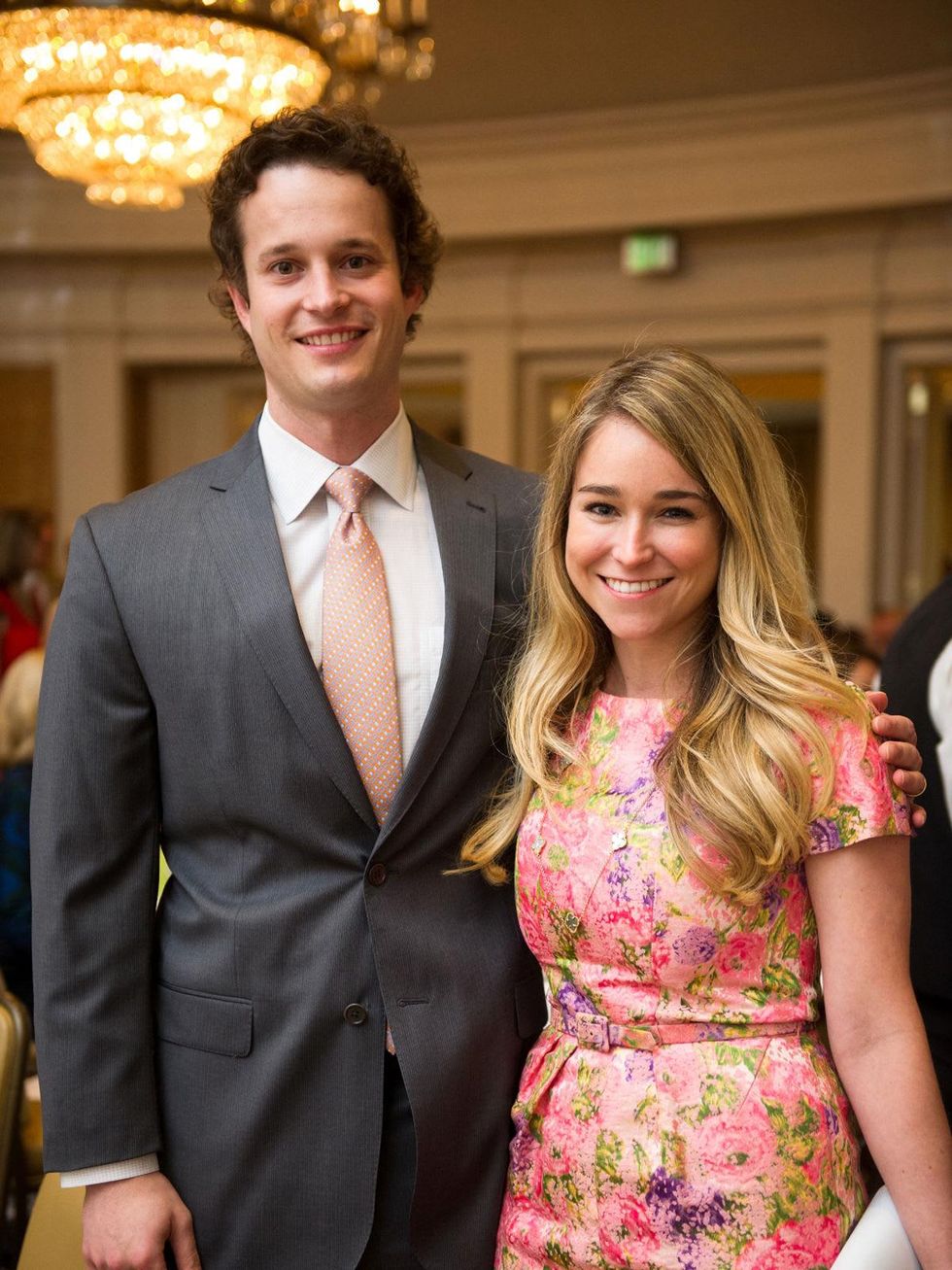David and Amy Doherty at the Christus Health luncheon March 2014