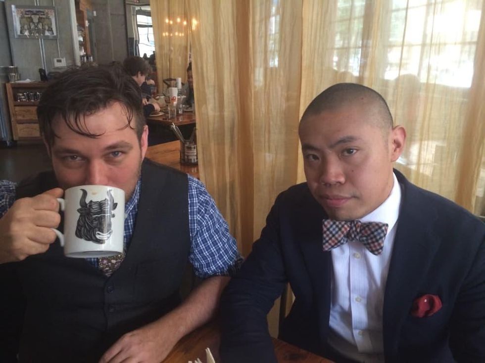 David Buehrer John Letoto Blacksmith coffee