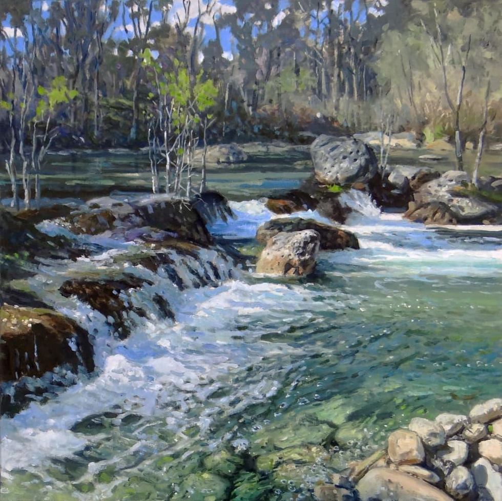 David Caton, Blinn Trail Rapids, Garner State Park