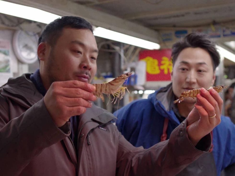David Chang Ugly Delicious production still