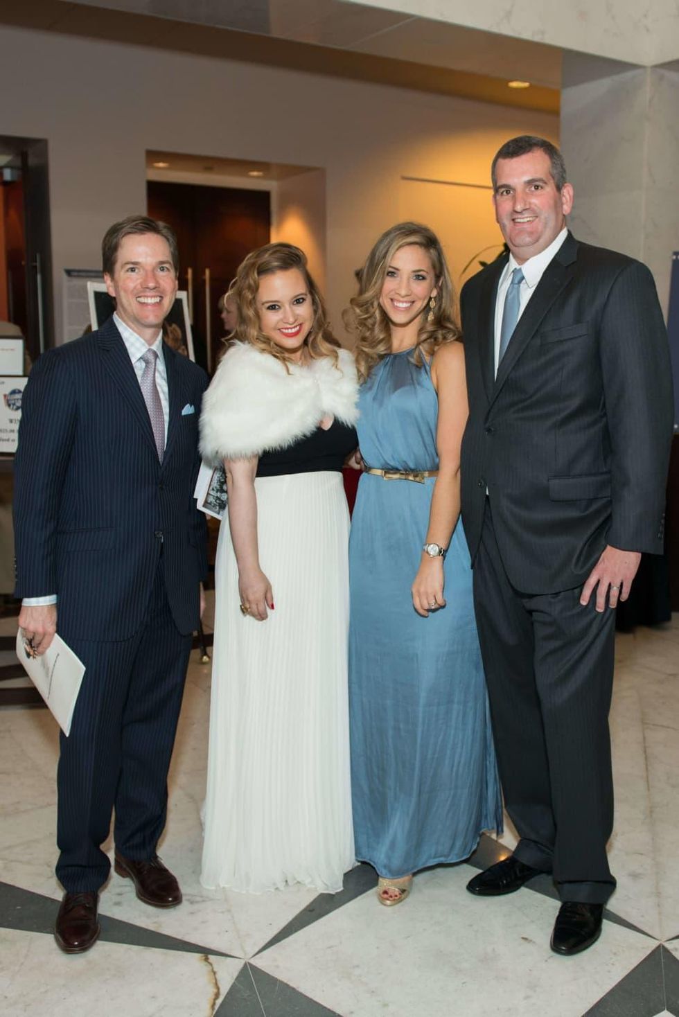 David Kennedy, Megan Blaisdell, Bethany Hibbetts, Matthew Hibbetts at Mission of Yahweh gala