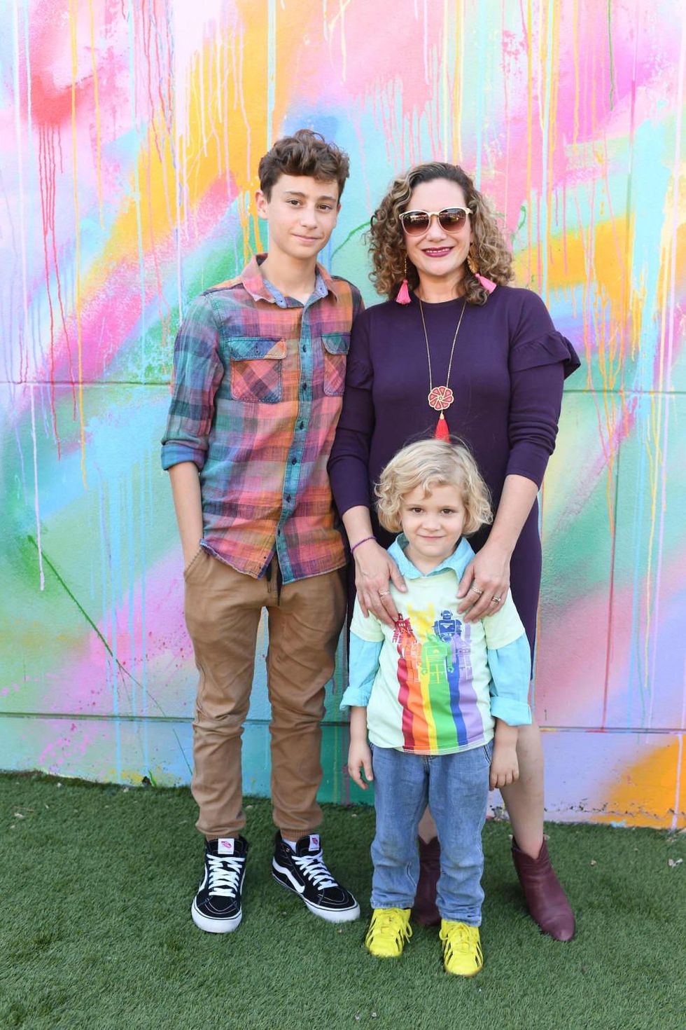 David Rice, Maritere Rice, Pablo Rice at More Color Please launch