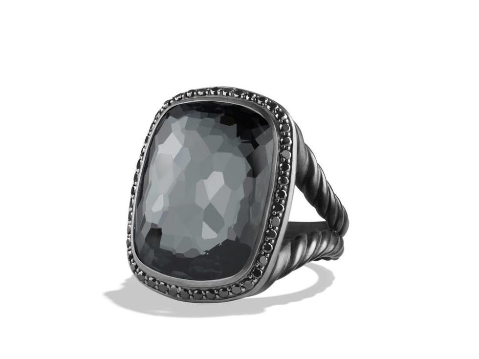 David Yurman Midnight Ice collection ring