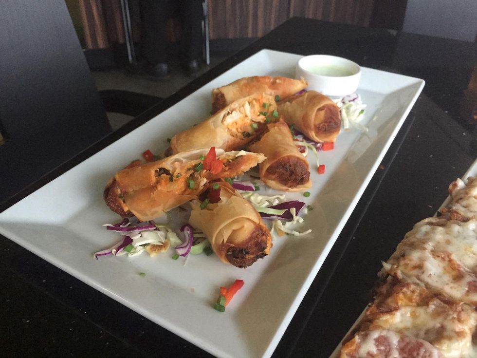 Davis St. Buffalo spring rolls